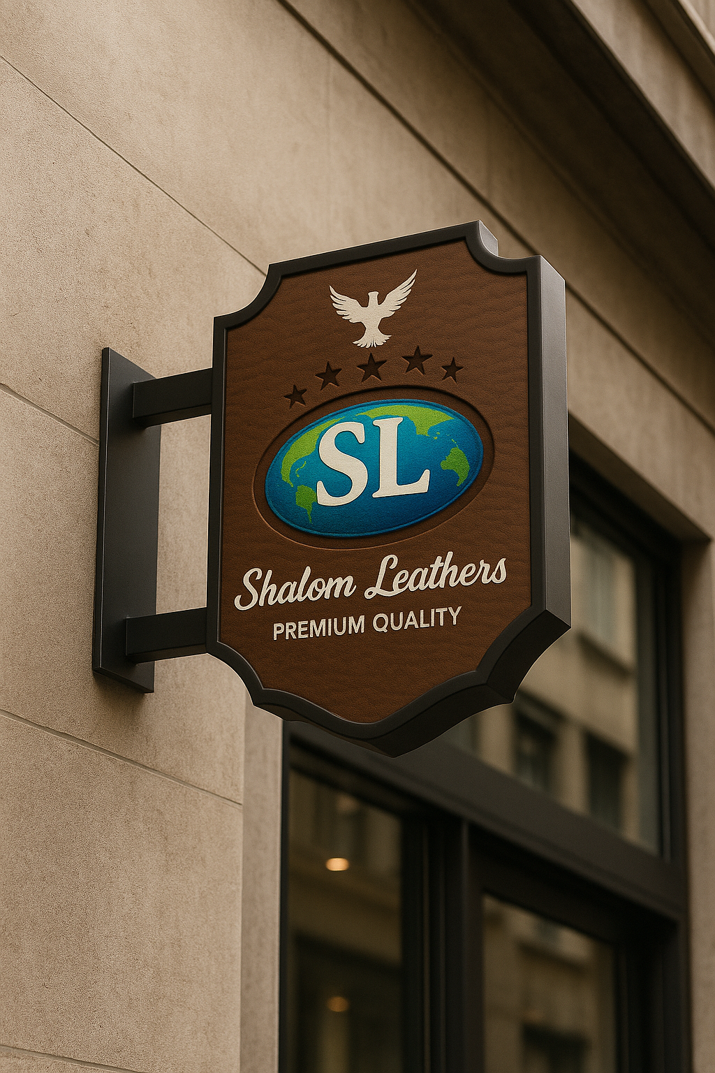 Shalom Leathers WallSignature